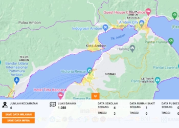 Waspadai Potensi Banjir Susulan di Wilayah Kota Ambon