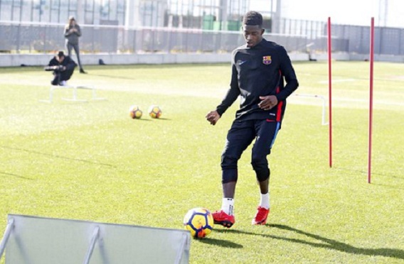 Barcelona Bekukan Status Dembele jika Enggan Perpanjang Kontrak