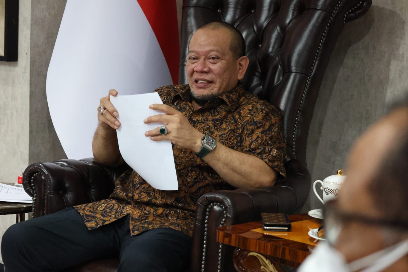Ketua DPD RI Sambut Positif Bantuan Hukum Bagi Pelaku UMK
