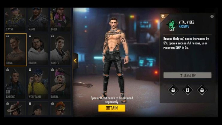 Daftar Semua Karakter Free Fire yang Dirilis Tahun 2021