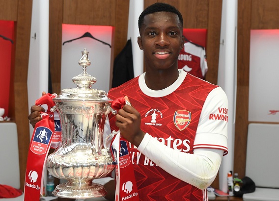 Nketiah Tolak Tawaran Kontrak Baru dari Arsenal