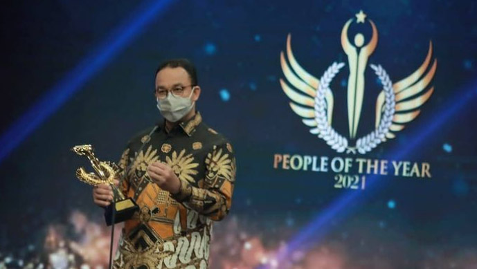 Anies Baswedan Terima Penghargaan 'Best Governor for Inclusive Economic Growth'