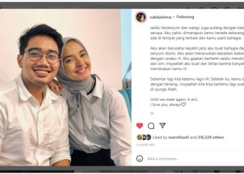Nabila Berharap Bertemu Eril di Surga Kelak