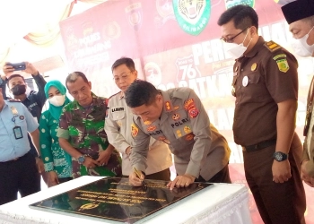 Polres Karawang Miliki  Pos Satkamling Presisi di Perum Pesona Kalangsuria