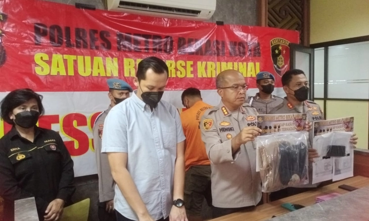 Polres Metro Bekasi Kota Ringkus Tenaga Kerja Kontrak yang Lakukan Pelecehan Seksual
