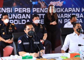 Bareskrim Gagalkan Peredaran Sabu dari Malaysia ke Aceh