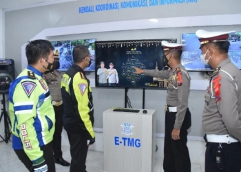 Di Pos Pelayanan Arus Mudik di Terminal Lamongan Ada Ngopi dan Bengkel Gratis untuk Pemudik
