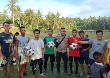 Semangat Seorang Polisi yang Bertugas di Pulau Terluar Ingin Menghidupkan Kembali Klub Sepakbola 