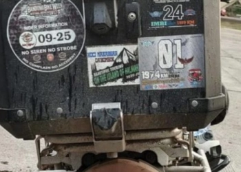 Personel Provos Polres Bantaeng Ditabrak Rombongan Moge Hingga Patah Tulang Kaki