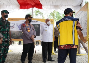 Ingin Pastikan Proses Pembangunan Berjalan Lancar, Kapolri Tinjau IKN