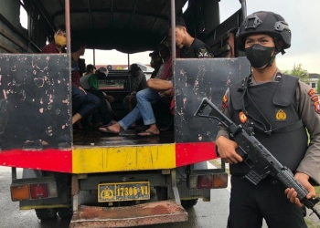 Operasi Pekat Kapuas, Polda Kalbar Gerebek Kampung Beting Pontianak Timur