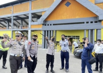 Kepolisian Atur Titik Parkir Calon Markas PSM di Parepare agar Tak Sesak