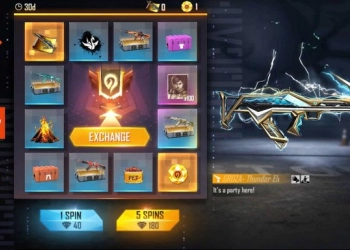 Cara Membuat Groza Thunder Berlistrik di Free Fire 