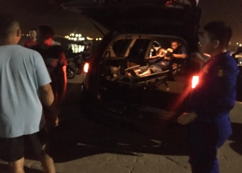 Kapal KLM. Murah Rezeki Terbakar di Perairan Batu Ampar