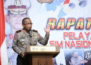 Rapat Evaluasi Aplikasi SIM Nasional Presisi (Sinar)