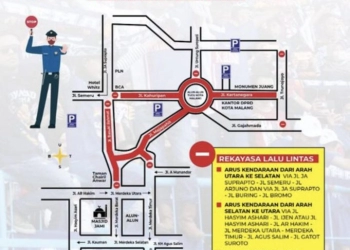 Beberapa Ruas Jalan Kota Malang akan Ditutup saat HUT ke-35 Arema FC