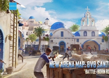 Tips dan Cara Bermain PUBG Mobile Arena Baru Santorini TDM Map