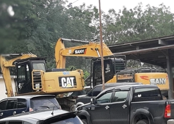 Pemilik Alat Berat PETI di Hulu Kuantan Jadi Buronan karena Kabur dari Kampung