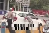 Diburu, Pengendara yang Nyaris Seret Polantas di Palembang