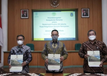Pemprov DKI Jakarta Lakukan MoU dengan Pusat Pengelolaan Komplek Kemayoran dan UGM