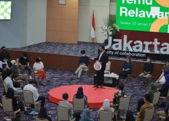 Anies Baswedan Mengapresiasi Relawan Atas Terlaksananya Festival Kolaborasi Jakarta