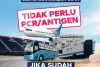 Satgas Covid-19 Resmi Hapus Tes PCR atau Antigen sebagai Syarat Perjalanan Domestik