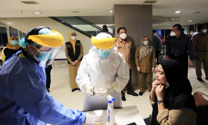 Pemkot Tangerang Lakukan Swab 500 Pekerja TangCity Mall