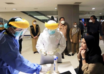 Pemkot Tangerang Lakukan Swab 500 Pekerja TangCity Mall