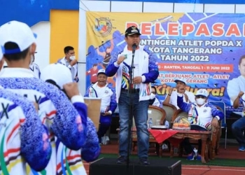 Walikota Arief Targetkan Tangerang Juara Umum Popda X Banten