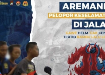 Polres Malang Ajak Aremania jadi Pelopor Keselamatan Berlalu Lintas