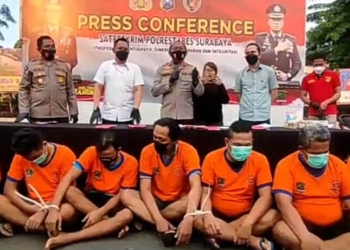 Sering Memeras dan Melakukan Kekerasan, 7 Anggota BNN Gsdungan Dibekuk Polisi