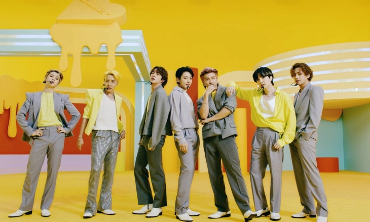 Video Musik BTS 'Butter' Melampaui 700 Juta Penayangan