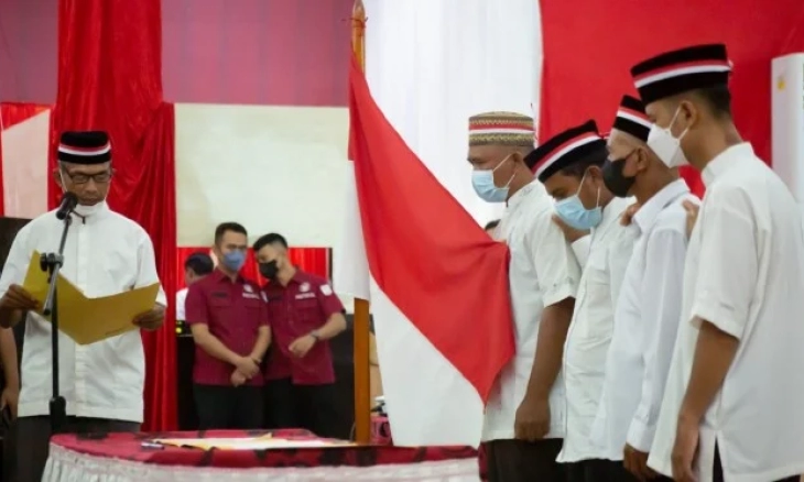 Eks Teroris Jaringan NII di Sumbar Cabut Ba'iat