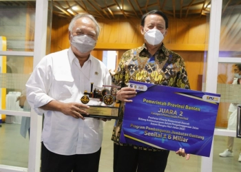Banten Raih Juara 2 Kinerja Bidang Kebinamargaan Kementerian PUPR