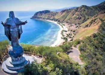Indahnya Pesona Bukit Kristus Raja di Sikka NTT, Tempat Terbaik Menikmati Sunset