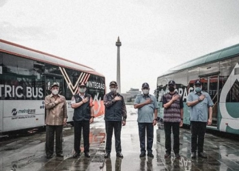 30 Bus Listrik Pertama di Indonesia Resmi Beroperasi Secara Bertahap untuk Rute Transjakarta