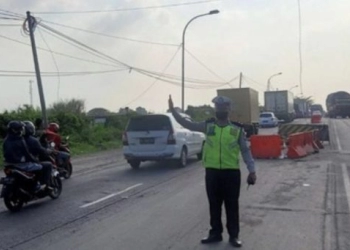 Mencegah Kemacetan Weekend, Polisi Rekayasa Jalur Utara-Selatan Gresik