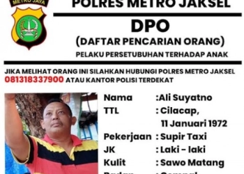 Satu Bulan Buron, Sopir Taksi yang Cabuli Anak Tetangga Berhasil Ditangkap 