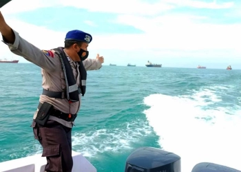 Cegah Kriminalitas, Ditpolairud Banten Lakukan Patroli di Perairan Tanjung Sekong dan Merak