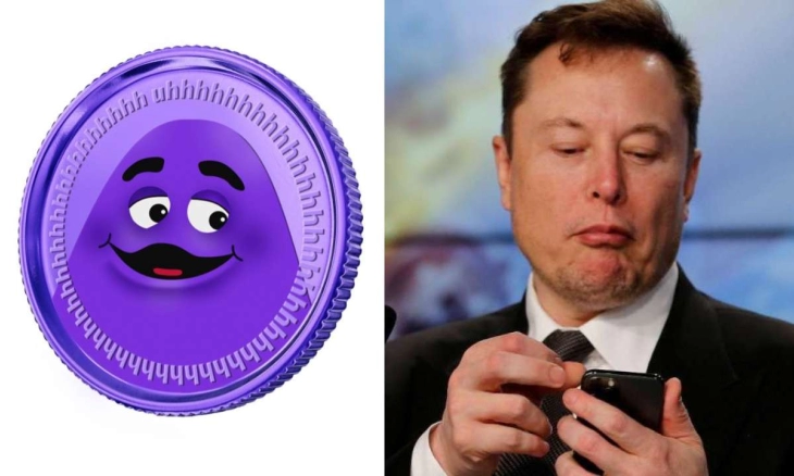 Pertukaran Twitter Elon Musk-McDonald Menyebabkan GrimaceCoin 'Palsu' Melonjak 6000%