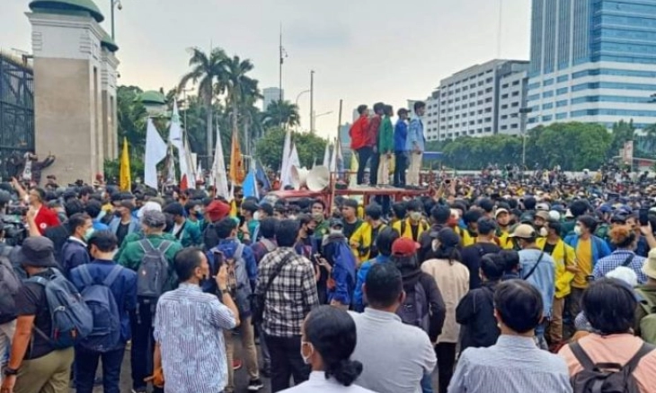 IPW Apresiasi Polda Metro Jaya Amankan Demo Ribuan Mahasiswa Tanpa Insiden 