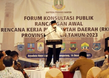 Wahidin: Kita Bangun Banten Sebagai Daerah Maju dan Strategis