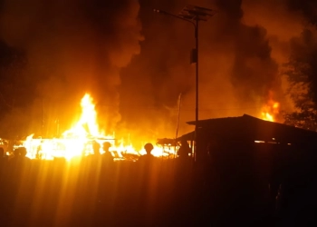 Kebakaran di Yahukimo Dipicu Akibat Miras, Satu Orang Alami Patah Tulang