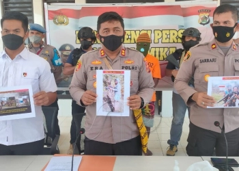 Beberapa Aksi Enos Anggota KKB yang  Ditangkap saat Mau Beli Amunisi