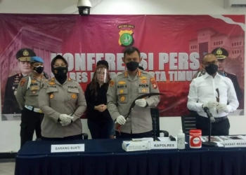 Polrestro Jaktim Tangkap Penjual Sajam via Online dan Pelaku Tawuran