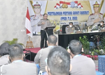 Subdit Laka Ditgakkum Korlantas Polri Gelar Pelatihan PPGD Turunkan Tingkat Fatalitas Korban Laka