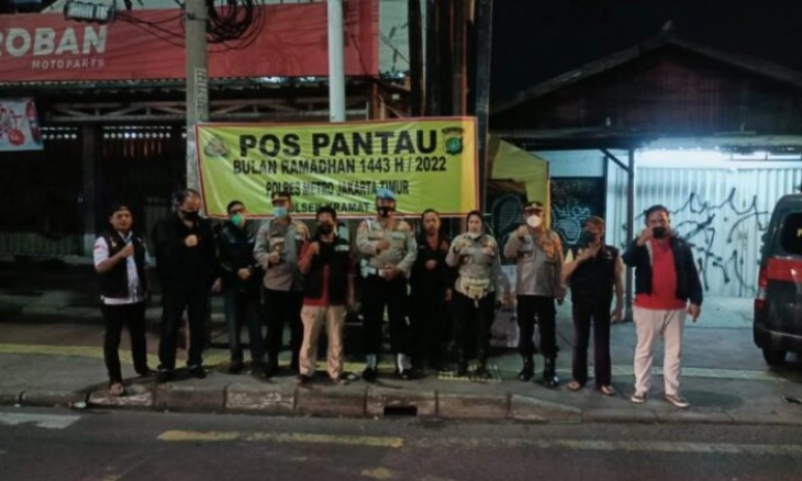 Antisipasi SOTR, Polsek Kramat Jati  Gelar Patroli Cipta Kondisi