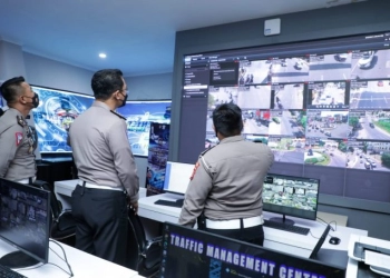 Jelang Mudik 2022, Kasubdit Dakgar Korlantas  Lakukan Evaluasi Implementasi ETLE di Jalan Kalikangkung 