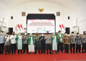 Khilafatul Muslimin Surabaya Raya Deklarasi Setia pada Pancasila dan NKRI