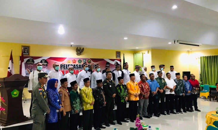 Napiter dan Simpatisan Lepas Baiat ISIS  Ucapkan Pernyataan Setia NKRI